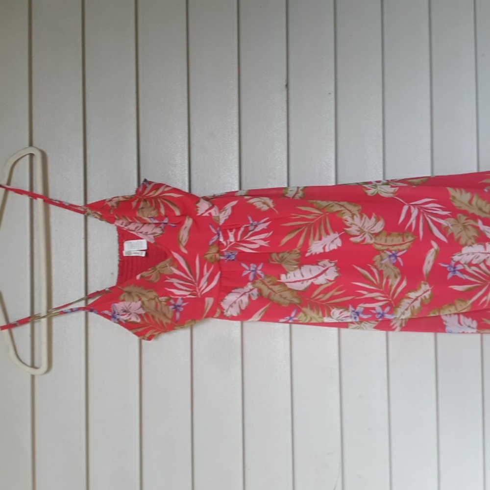 Japna dress size xs pink tropical long special occasion